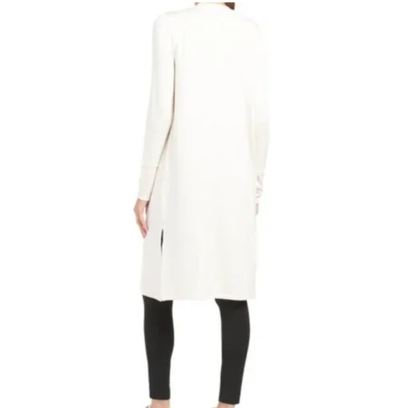 90 Degree by Reflex- HTR. LT. Grey | Melrose Lifestyle Side Slit Long Ca… - Picture 2 of 2